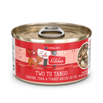 WERUVA Cats in The Kitchen Two Tu Tango Sardine, Tuna & Turkey product photo