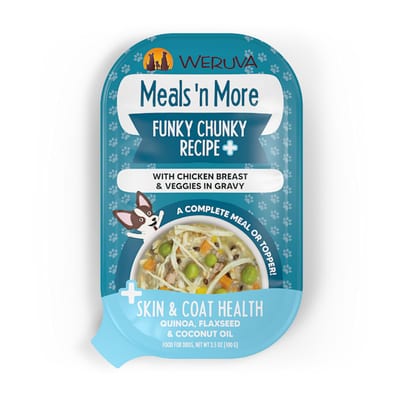 WERUVA DOG MEALS N' MORE FUNKY CHUNKY 3.5OZ CUP product photo
