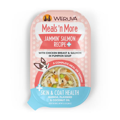 WERUVA DOG MEALS N' MORE JAMMIN SALMON RECIPE 3.5OZ product photo