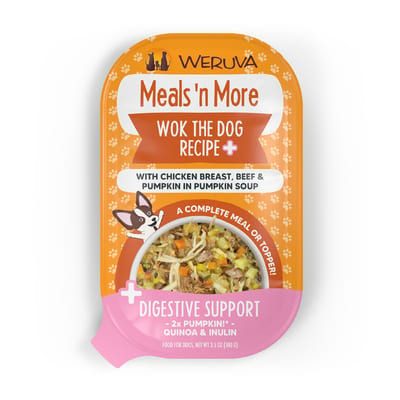 WERUVA Dog Meals N' More Wok The Dog Recipe 3.5oz product photo
