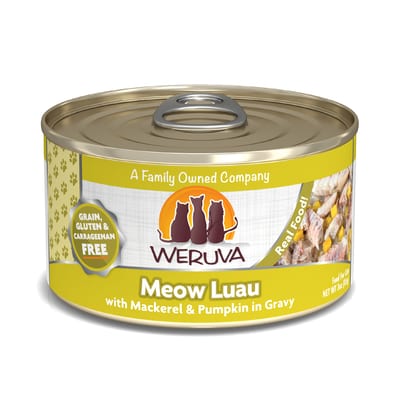 Weruva Meow Luau with Mackerel and Pumpkin Gravy 3oz product photo