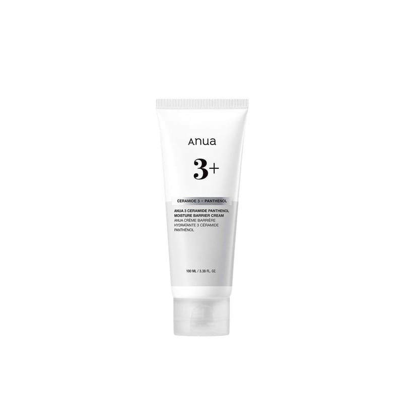 3 Ceramide Panthenol Moisture Barrier Cream 100ml professional product photo ready to upload to shopify