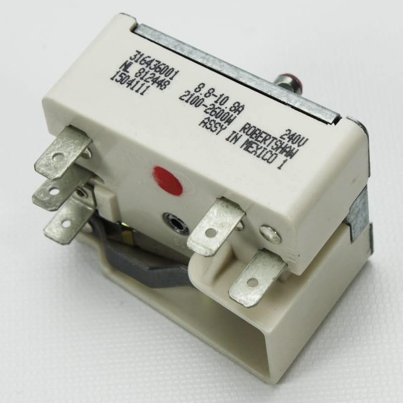 Frigidaire Range Surface Element Switch professional product photo ready to upload to shopify