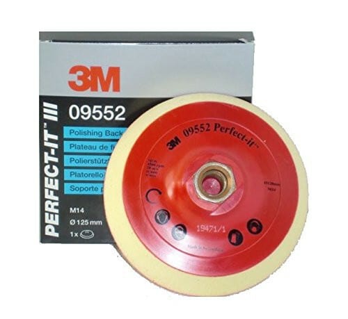 3M 14mm Backing Pad 09552 professional product photo ready to upload to shopify