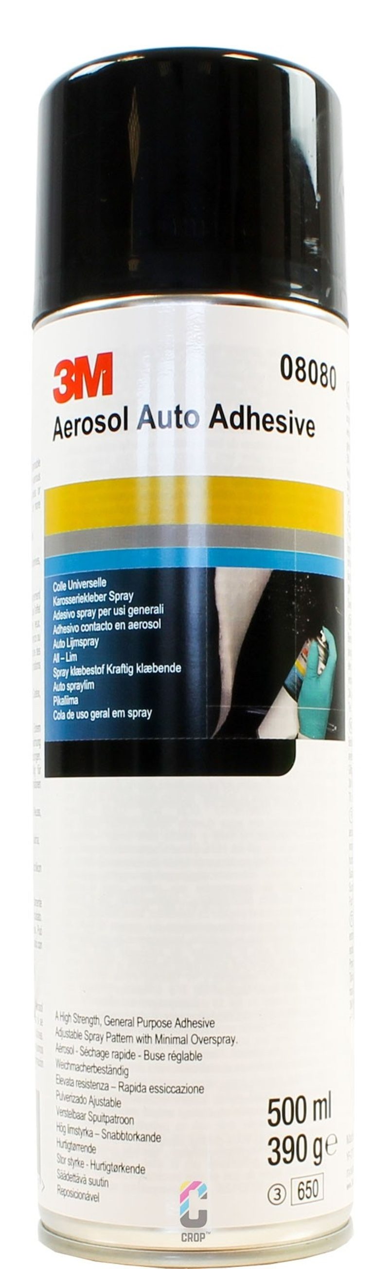 3M Aerosol Spray Glue professional product photo ready to upload to shopify