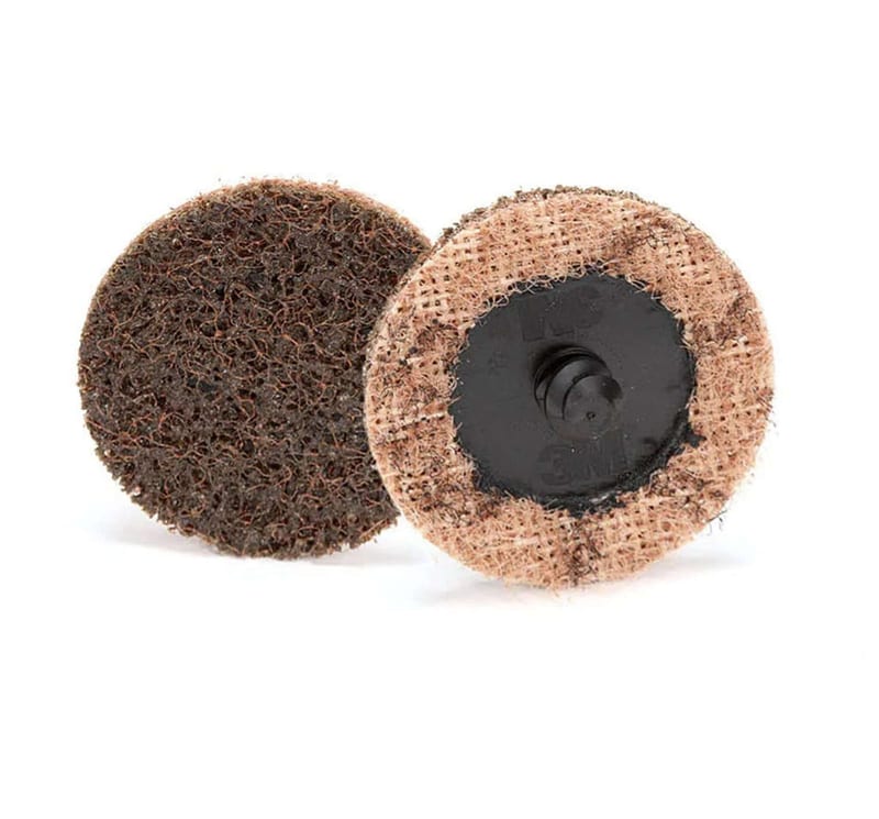 3M Box 25 Brown Roloc Disc professional product photo ready to upload to shopify