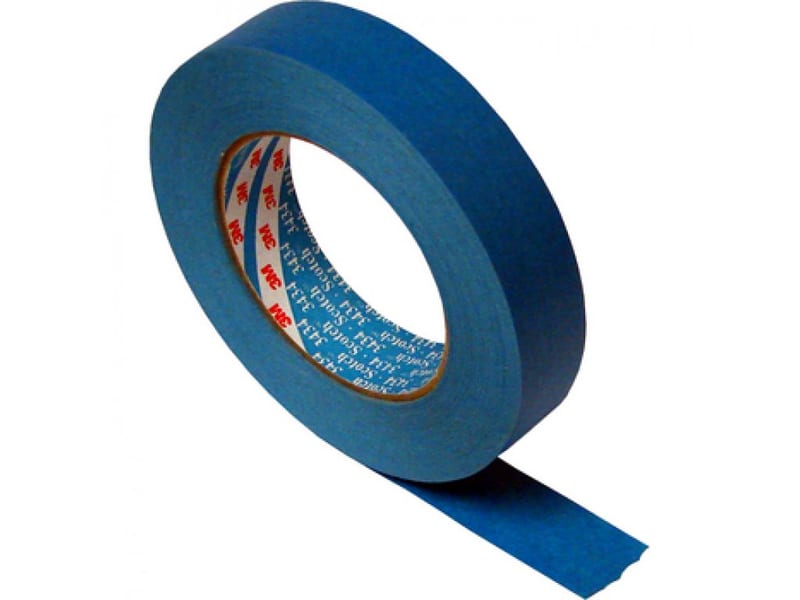 3M 25mm Blue Masking Tape professional product photo ready to upload to shopify