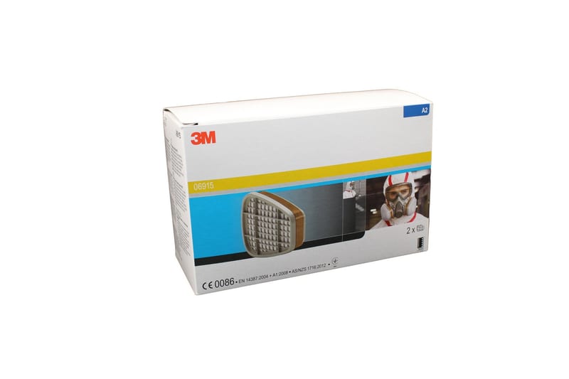 3M Organic Vapour Filter 06915 professional product photo ready to upload to shopify