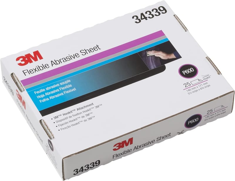 3M P600 Abrasive Hand Sheets professional product photo ready to upload to shopify