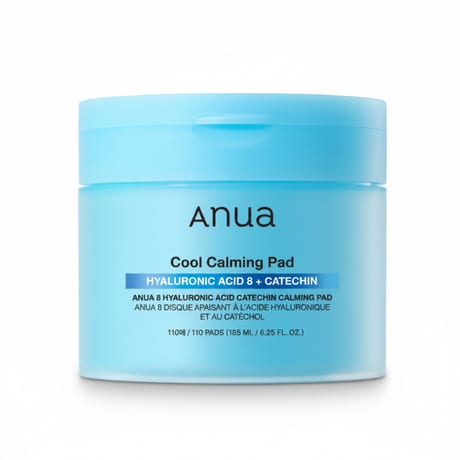 8 Hyaluronic Acid Catechin Calming Pad 185ml professional product photo ready to upload to shopify