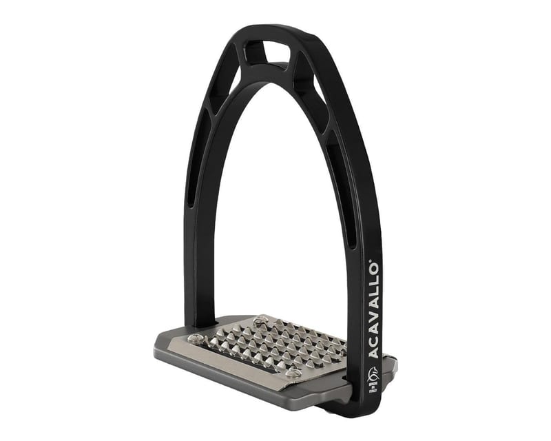 Acavallo Arco Evolution Alupro Aluminium Stirrup professional product photo ready to upload to shopify
