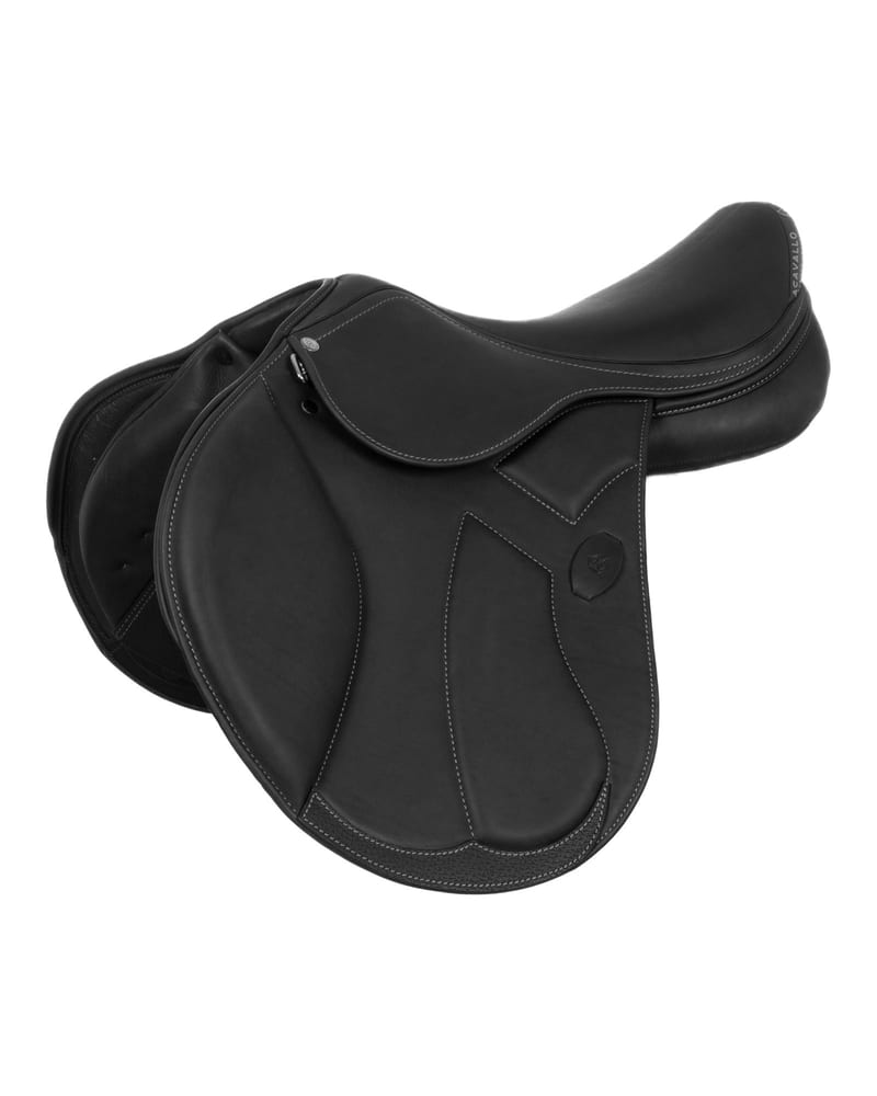 Acavallo Jumping Saddle professional product photo ready to upload to shopify