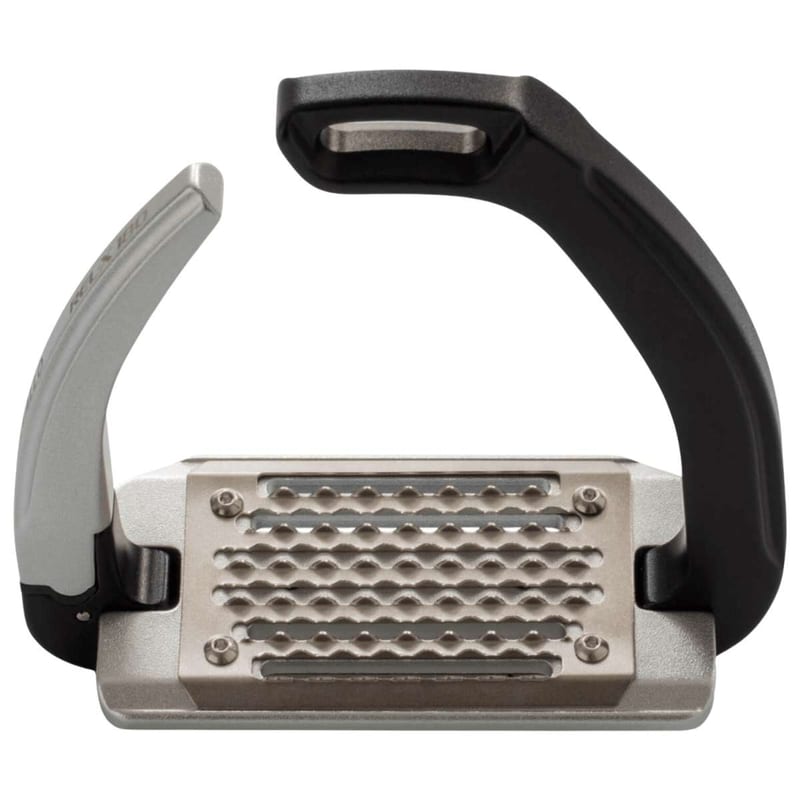 Acavallo Rel-X 180 Stirrup professional product photo ready to upload to shopify