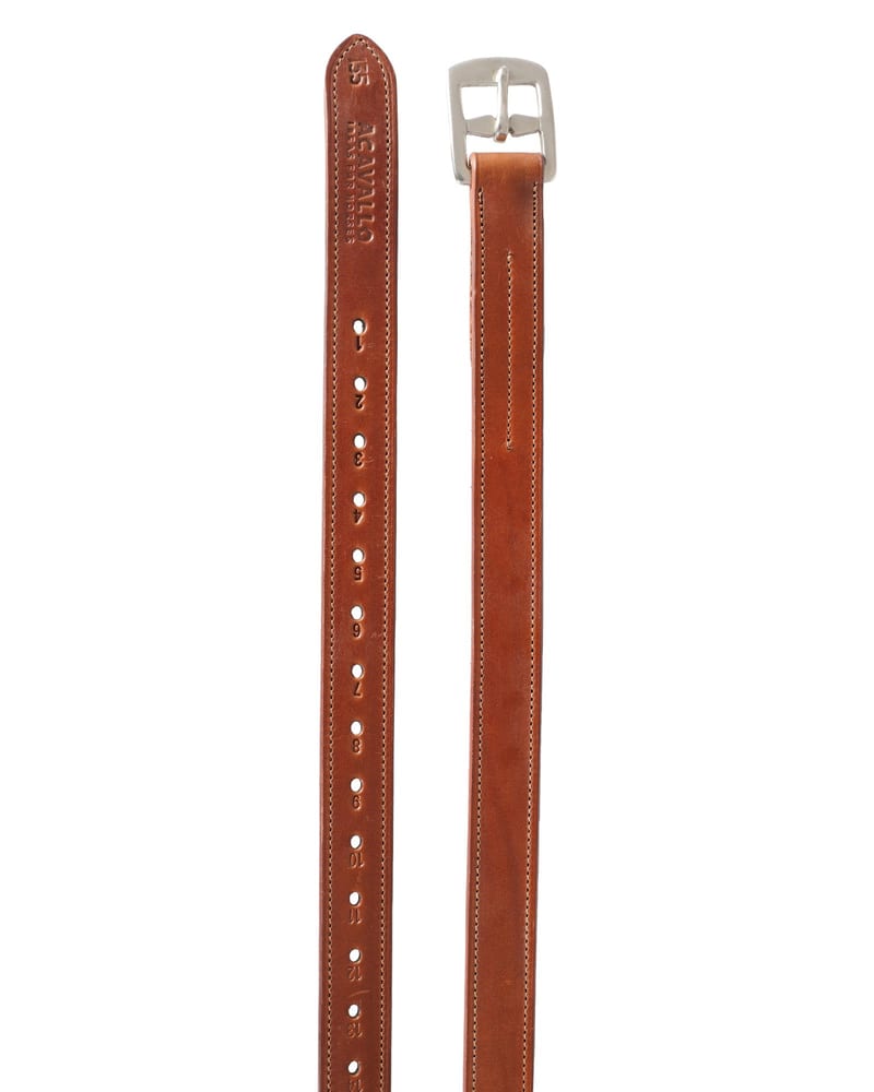 Acavallo Stirrup Leather professional product photo ready to upload to shopify