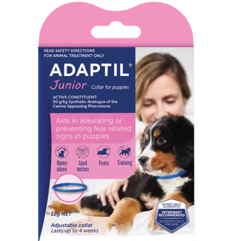 ADAPTIL Junior Calming Collar for Puppies professional product photo ready to upload to shopify