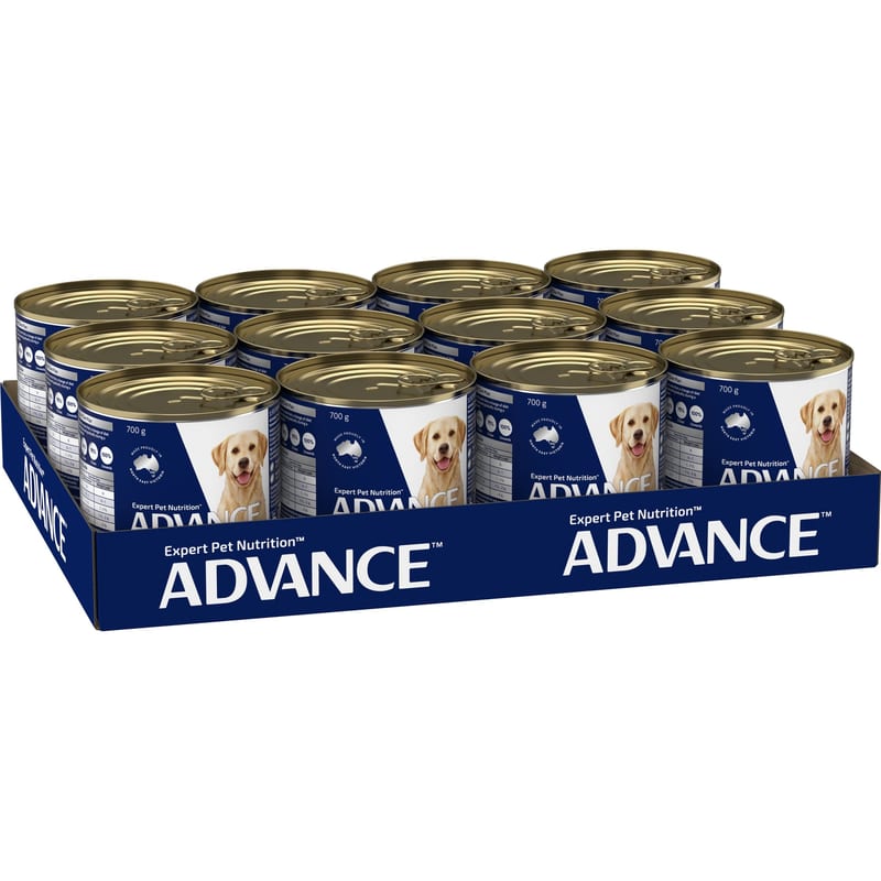 ADVANCE Adult Healthy Weight Wet Dog Food Chicken with Rice professional product photo ready to upload to shopify