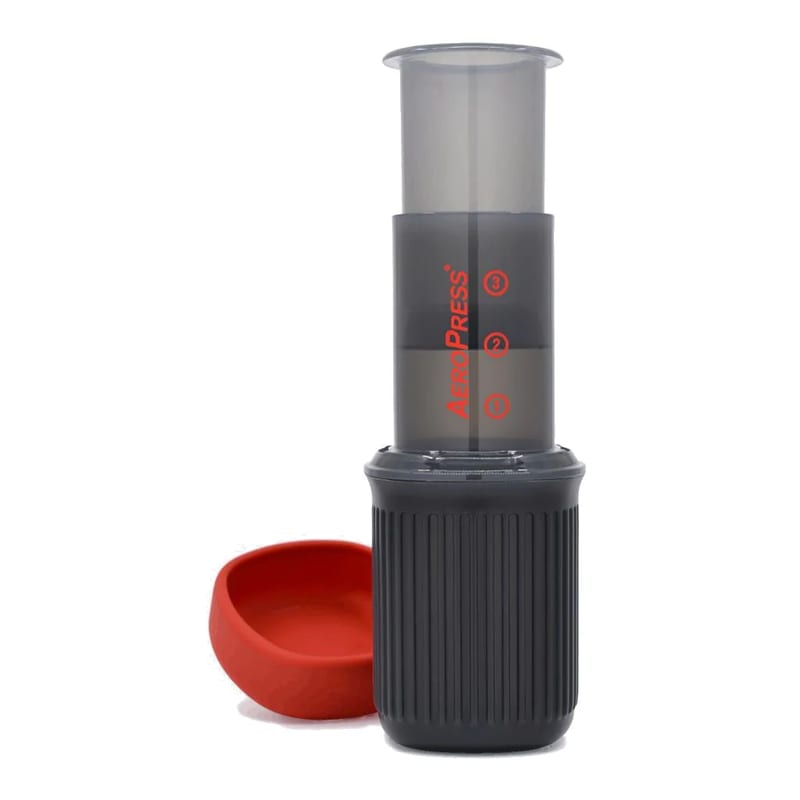 AeroPress Go Travel Coffee Maker professional product photo ready to upload to shopify