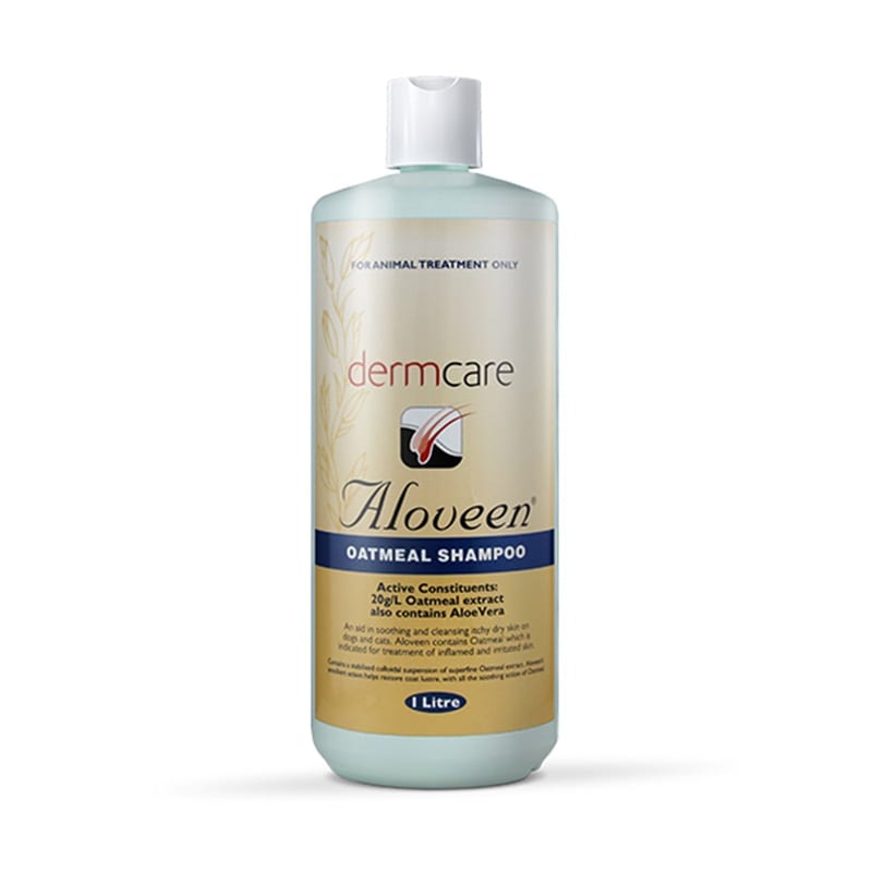 Aloveen Oatmeal Shampoo professional product photo ready to upload to shopify