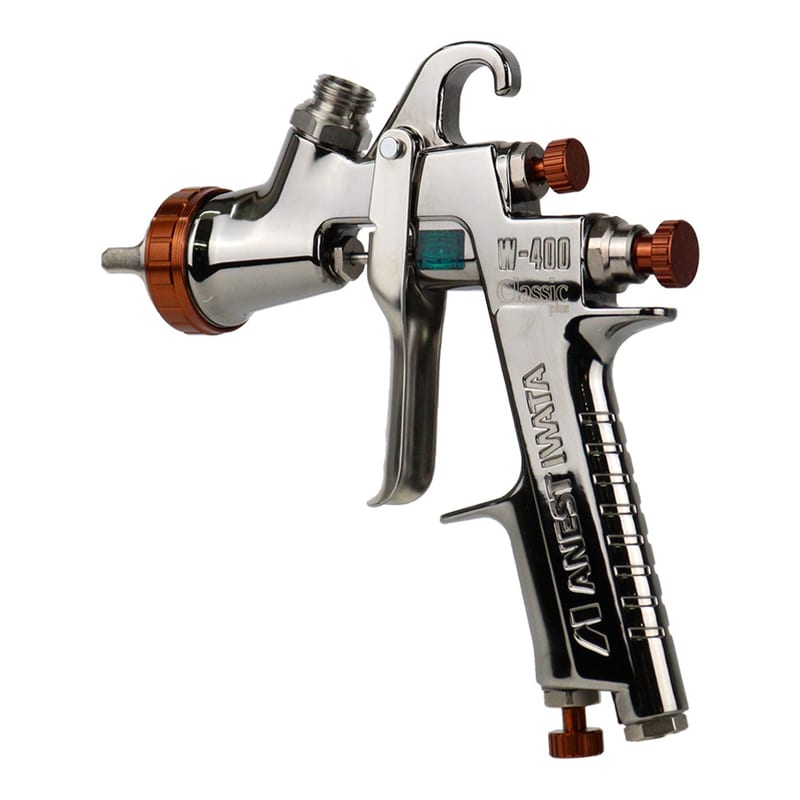 Anest Iwata W400 134G Bellaria Spray Gun professional product photo ready to upload to shopify