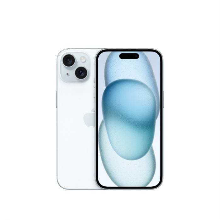 Apple iPhone 15 128GB professional product photo ready to upload to shopify