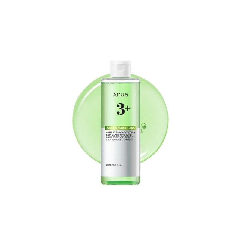AZELAIC ACID 3 CICA SKIN CLARIFYING TONER 250ml professional product photo ready to upload to shopify