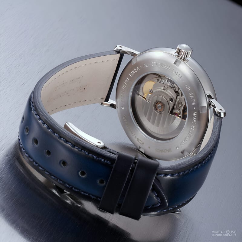 Bauhaus 2126-1 Classic Automatic Men's Watch 41mm professional product photo ready to upload to shopify