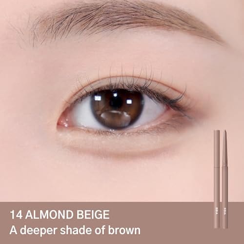 BBIA LAST AUTO GEL EYELINER 14 ALMOND BEIGE professional product photo ready to upload to shopify