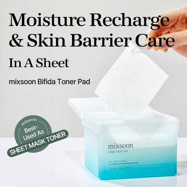 Bifida Toner Pad 120 Sheets professional product photo ready to upload to shopify
