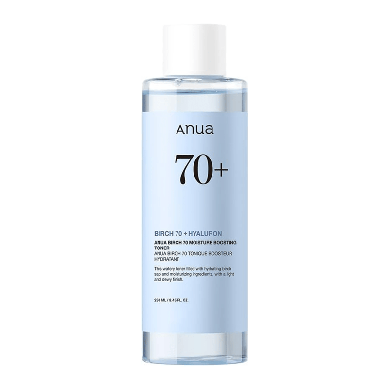 BIRCH MOISTURE BOOSTING TONER 250ml professional product photo ready to upload to shopify