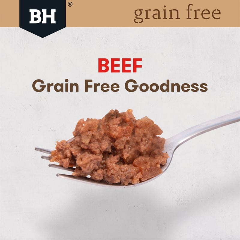 Black Hawk Grain Free Adult Beef Wet Dog Food 100g professional product photo ready to upload to shopify