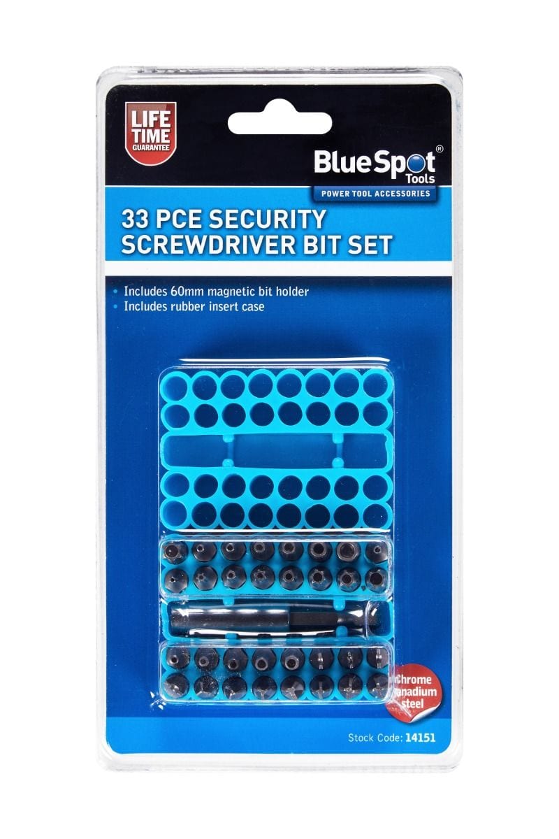Bluespot Security Set 33pc professional product photo ready to upload to shopify