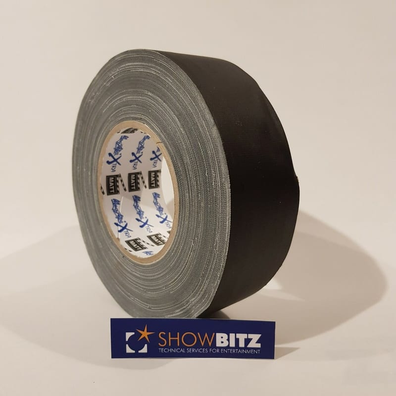 Bostik Gaffer Tape Black 50mm X 50M professional product photo ready to upload to shopify