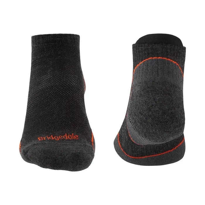 Bridgedale Hike Ultra Light Merino Performance Ankle professional product photo ready to upload to shopify