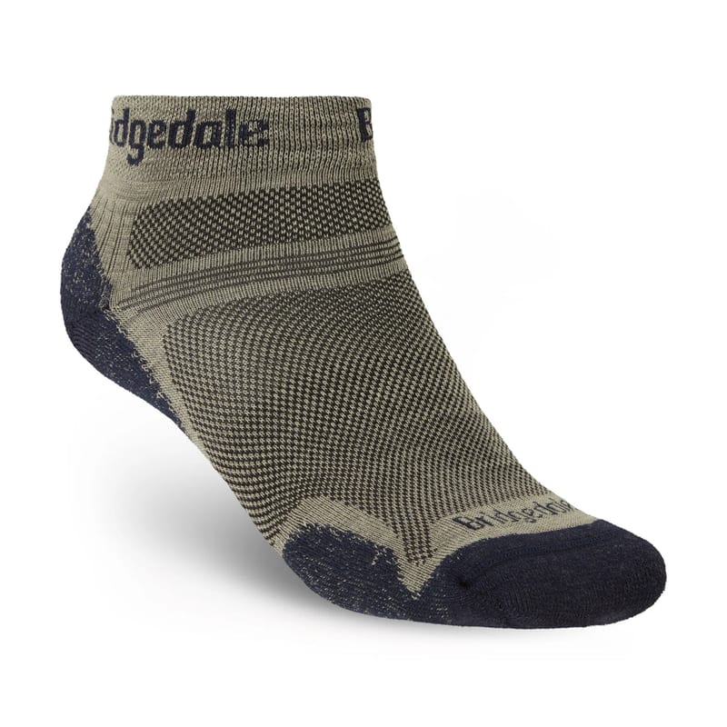 Bridgedale Hike Ultra Light Merino Performance Ankle professional product photo ready to upload to shopify