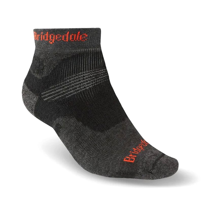 Bridgedale Hike Ultra Light Merino Performance Ankle professional product photo ready to upload to shopify