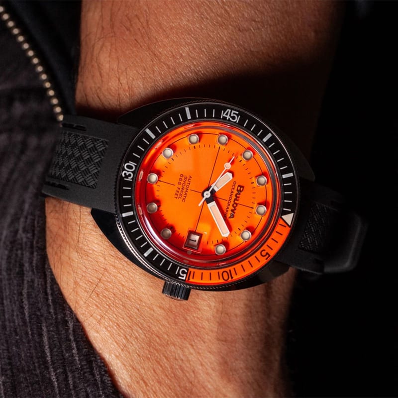 Bulova Oceanographer Automatic Men's Watch 41mm professional product photo ready to upload to shopify