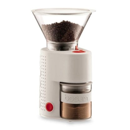 Burr Grinder - Off White professional product photo ready to upload to shopify