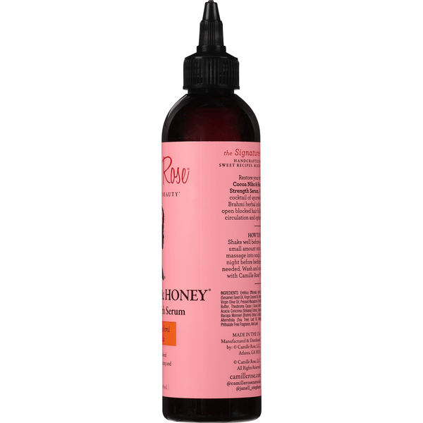 Camille Rose Honey Ultimate Growth Scalp Treatment professional product photo ready to upload to shopify