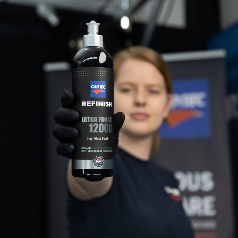 Cartec Ultra Finish 12000 Ultra-Fine Finishing Compound professional product photo ready to upload to shopify