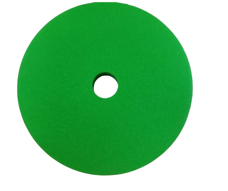 Cartec Unipad Dark Green 151/165x23mm Rotary & Orbital professional product photo ready to upload to shopify