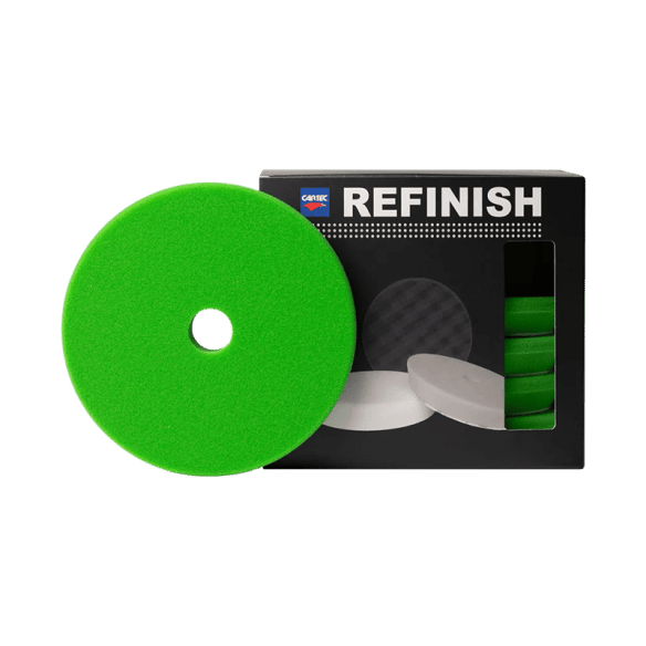Cartec Unipad Dark Green 151/165x23mm Rotary & Orbital professional product photo ready to upload to shopify