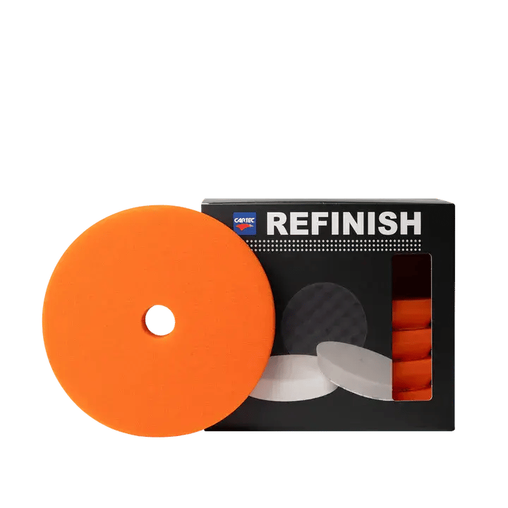 Cartec Unipad Orange 151/165x23mm X 5 Rotary & Orbital professional product photo ready to upload to shopify