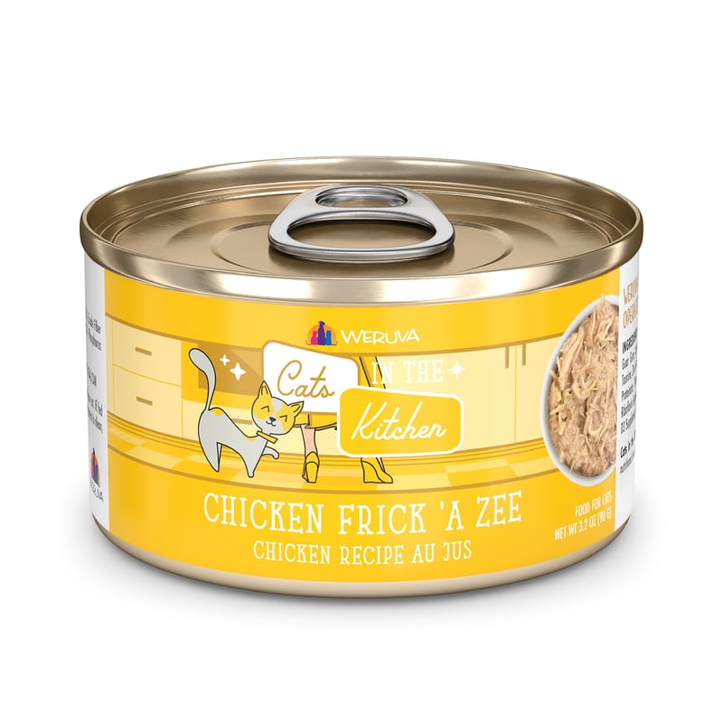 CATS IN THE KITCHEN CAT CHICKEN FRICK A ZEE 10OZ professional product photo ready to upload to shopify