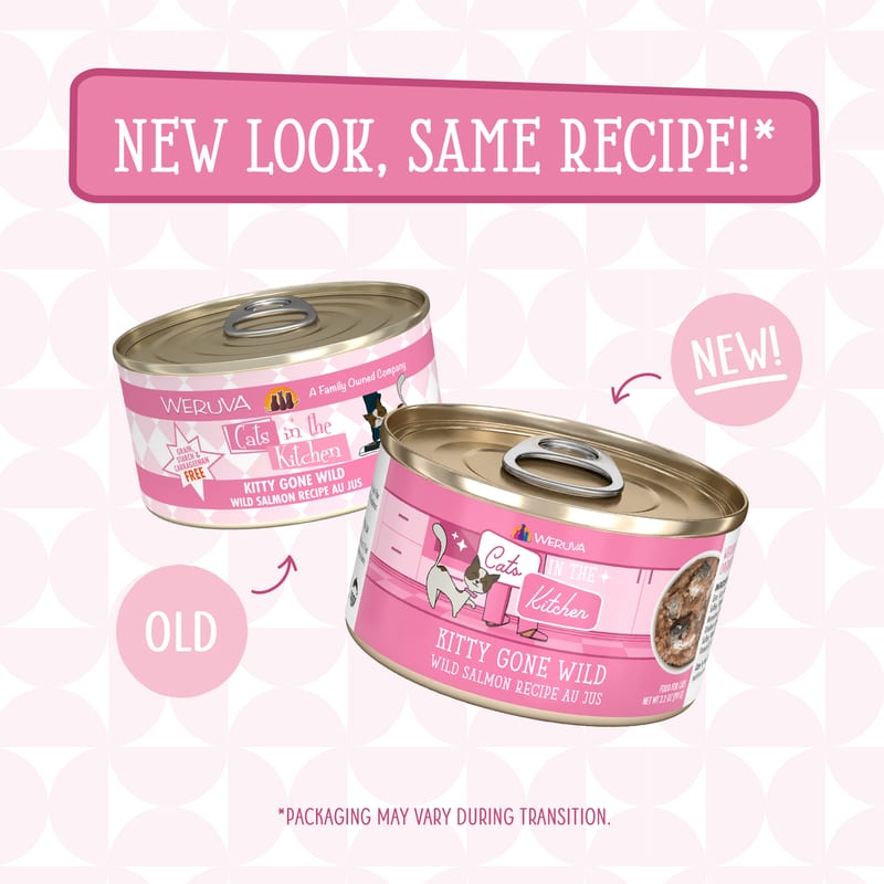 CATS IN THE KITCHEN Kitty Gone Wild 3.2oz professional product photo ready to upload to shopify