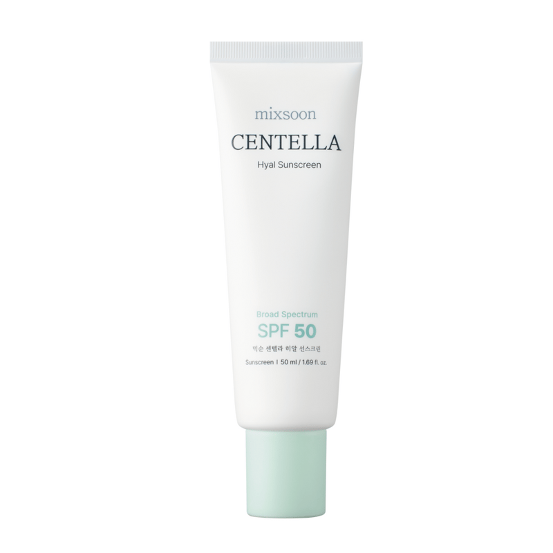 Centella Hyal Sunscreen SPF 50 50ml professional product photo ready to upload to shopify