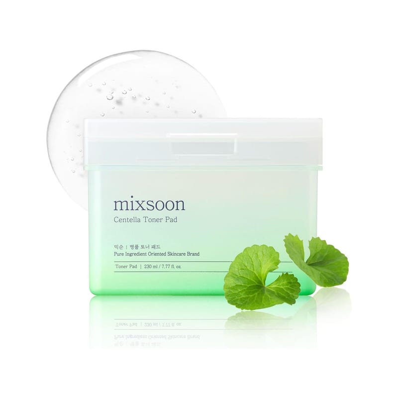Centella Toner Pad 120 Sheets professional product photo ready to upload to shopify