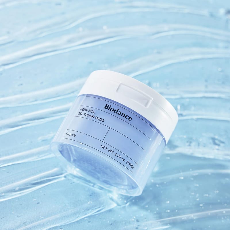 Cera-nol Gel Toner Pads 60 Pads professional product photo ready to upload to shopify