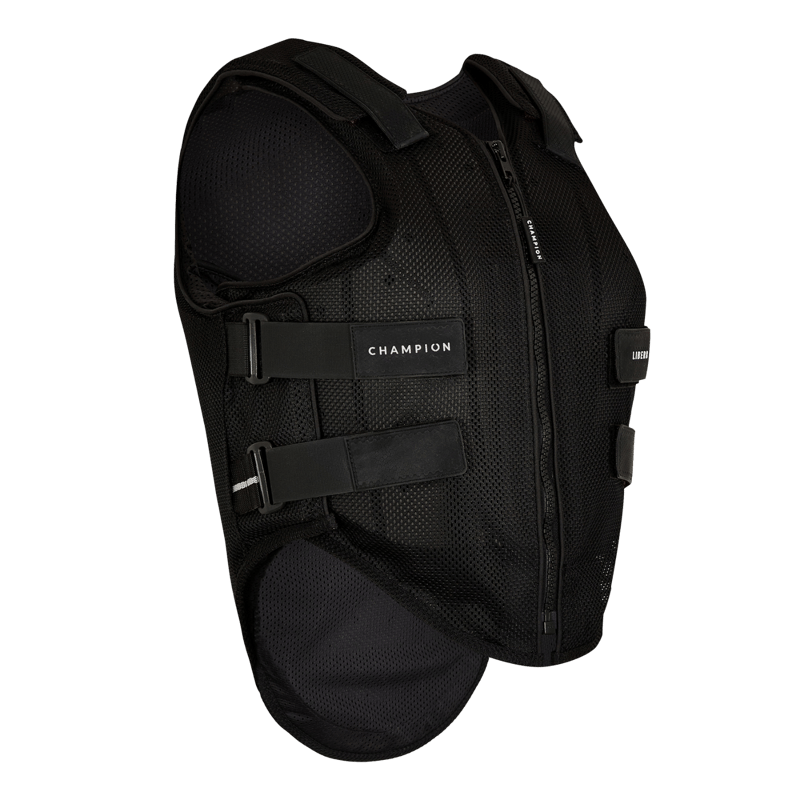 Champion Liber 8 Body Protector - Black professional product photo ready to upload to shopify