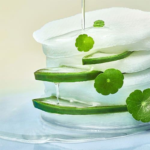 CICA CALMING AQUA PAD 60EA professional product photo ready to upload to shopify