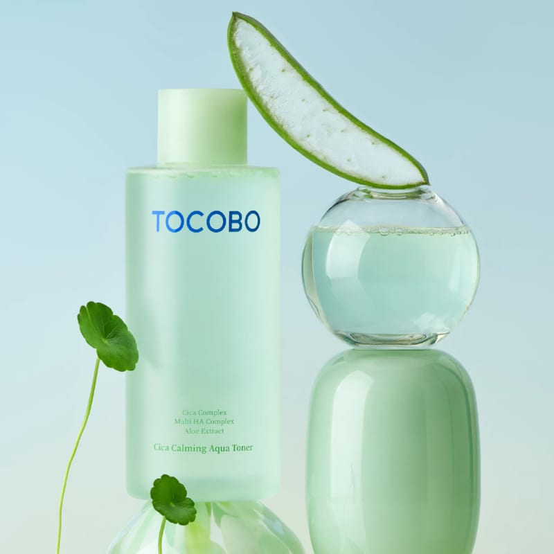 Cica Calming Aqua Toner 200ml professional product photo ready to upload to shopify